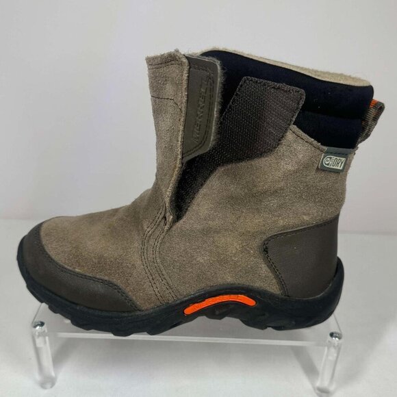 MERRELL Jungle Moc Casl Boots Select Dry Suede Pull On US 12 Toddler - Picture 5 of 8